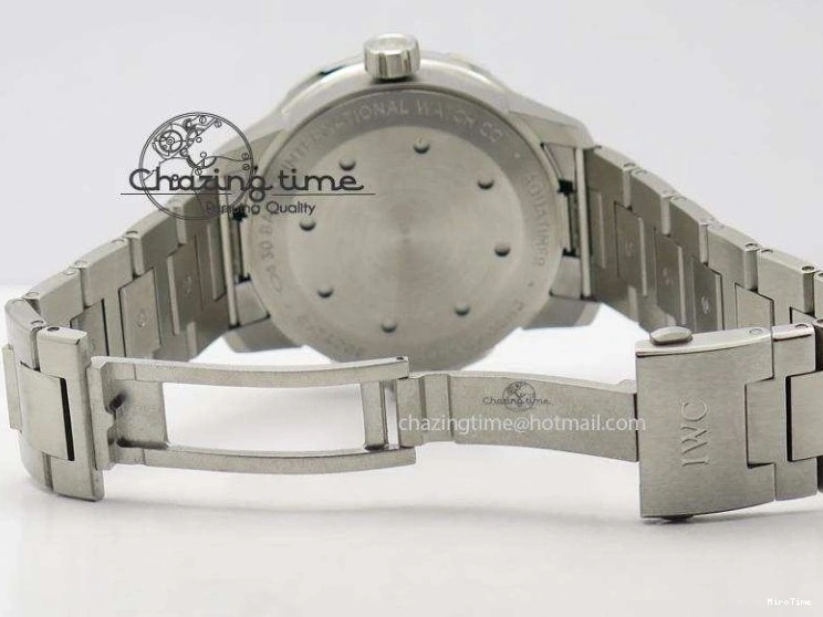 MIROTIME 0720 UrbanStyle Aquatimer Automatic IW329002 V6F 1:1 Best Edition Black Dial On SS Bracelet MIYOTA 7317